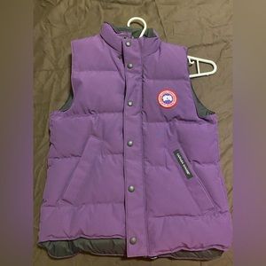 Canada Goose Vest. Purple